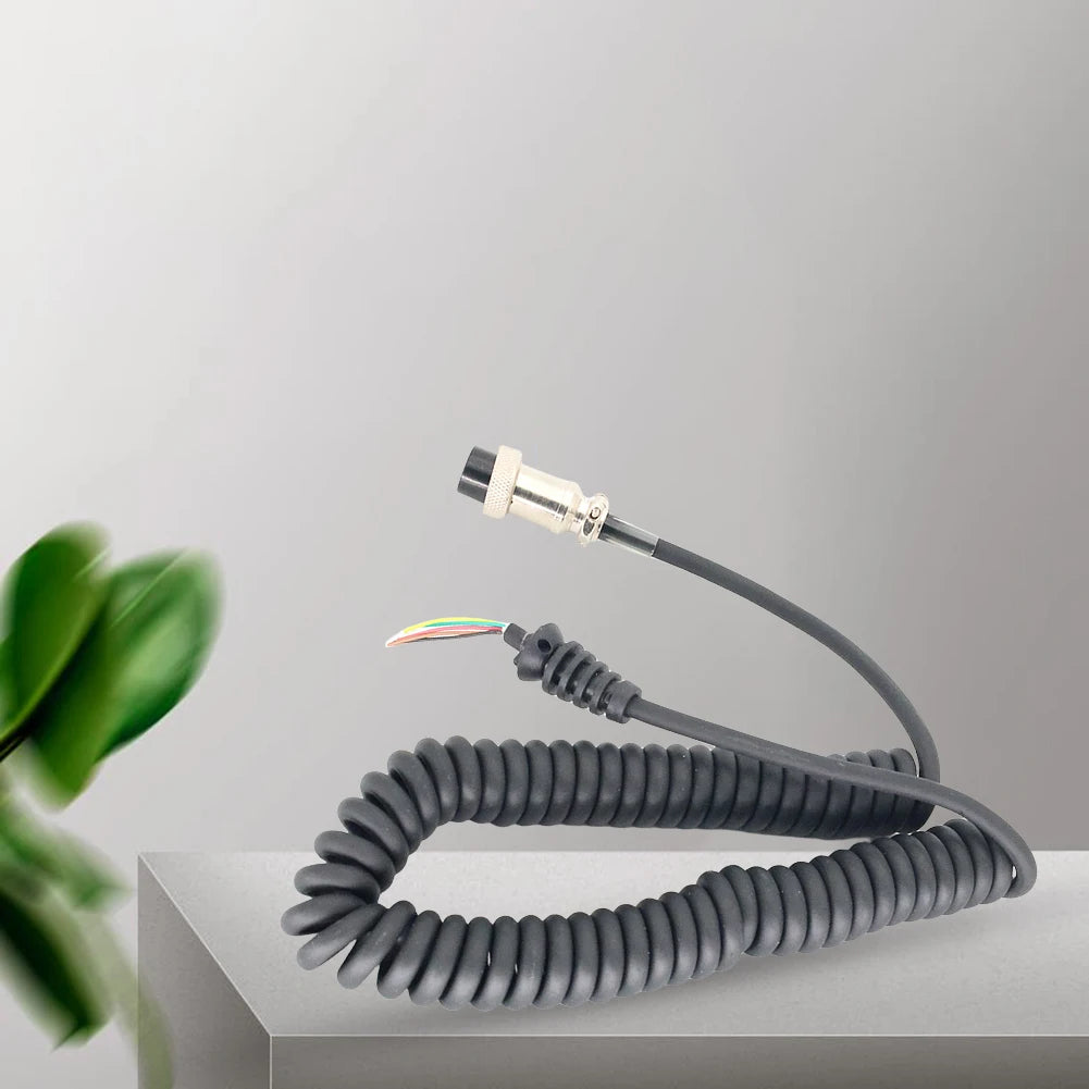 HM-36 Microphone Extend Cable Stretchable 8 Pins Hand Speaker ICOM
