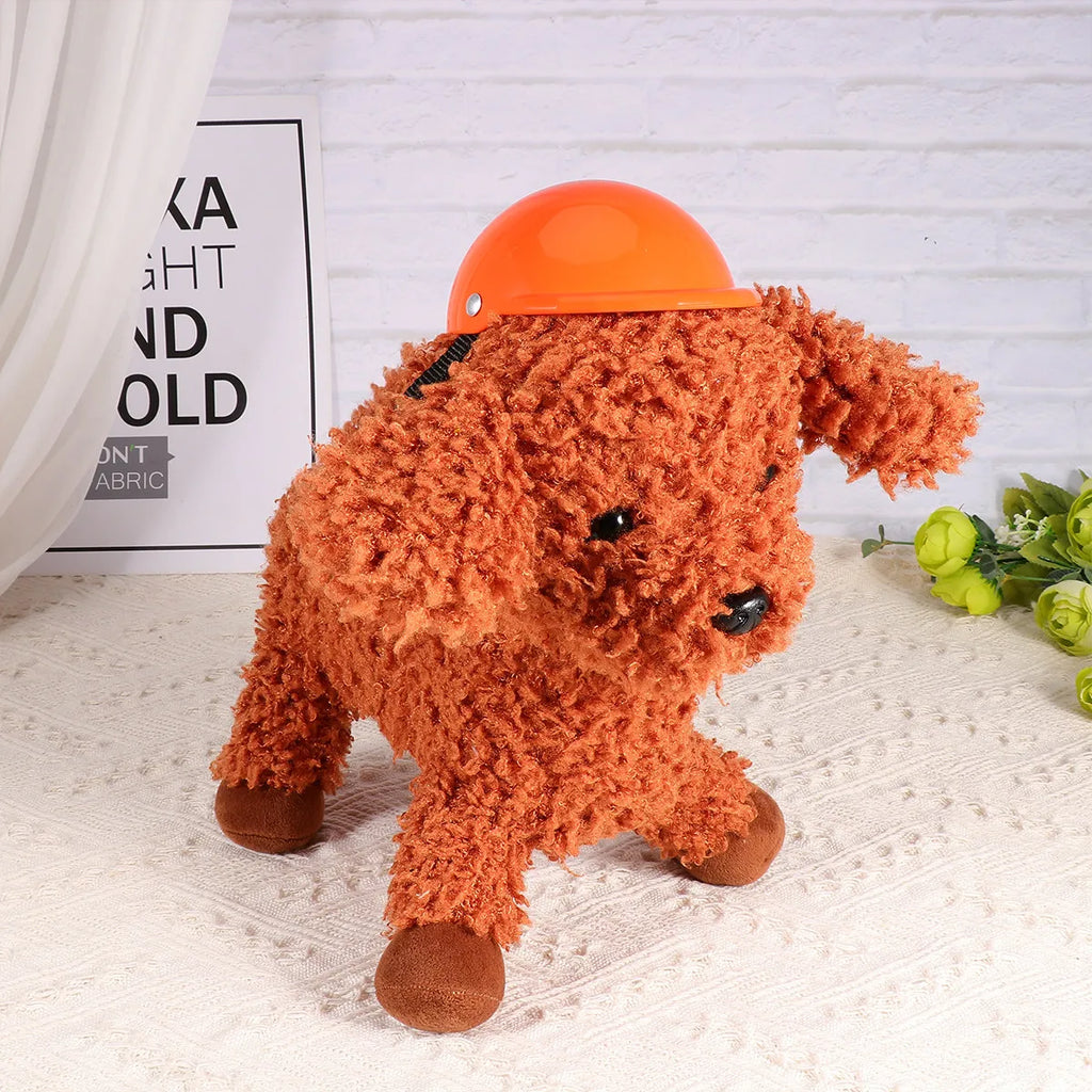 Pet Safety Hat Dog Puppy Sun Rain Protection Soft Padding Shock