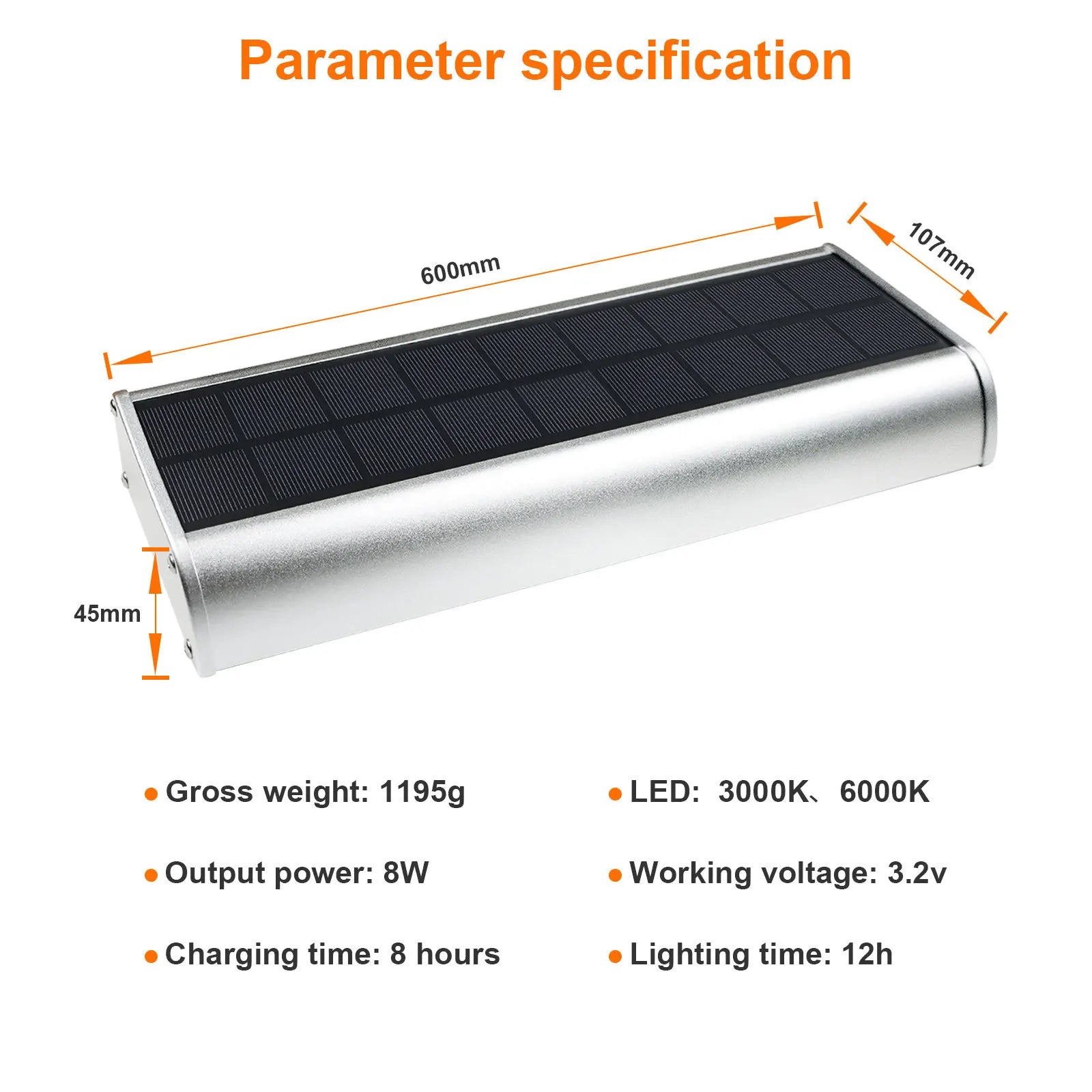 Solar Lights PIR Sensor Outdoor Lumens Billboard Automatic LED Lamp Zpaxo