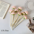 Artificial Rose Pen Stationery Ornament Creative Valentine's Day