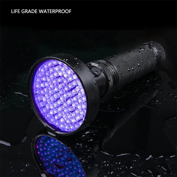 POCKETMAN 395nm UV Flashlight – 21/51/100 LED Black Light UV Flashlight Zpaxo
