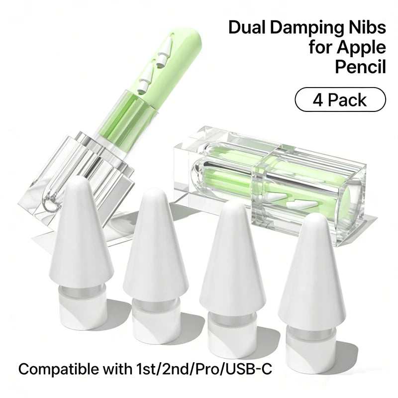 DIXSG Upgraded Replacement Tips Apple Pencil USB-C 2nd Gen 1st Zpaxo