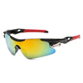 Sports Men Sunglasses Road Cycling Glasses Mountain Riding Protection Goggles Eyewear Mtb Bike Fishing Camping Outdoor Glasses Zpaxo Red