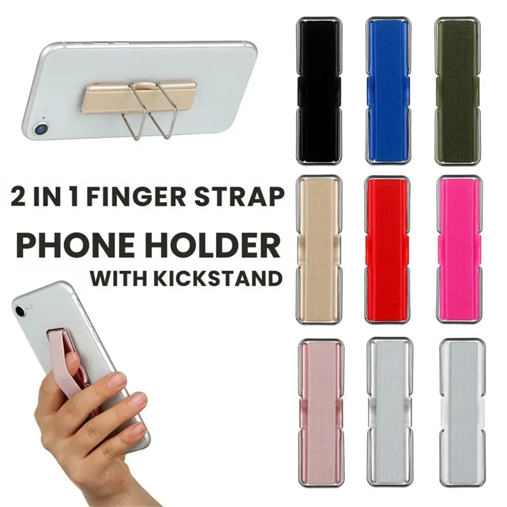 Cell Phone Ring Finger Kickstand Strap Band Foldable Stand Universal Zpaxo