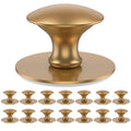 15 PCS Self-Adhesive Handles Kitchen 37MM Stainless Steel Drawer Knobs Cabinet Handles No Drilling Required Cupboard Drawers New Zpaxo No-drilling handle gold 15PCS