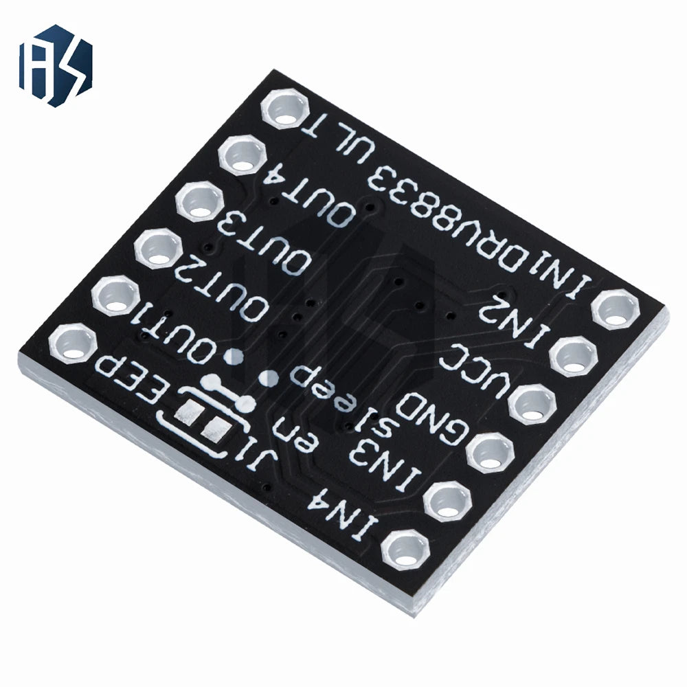 DRV8833 Motor Drive Module Board 1 5A 3V-10V 2 Channel Dual H Bridge Zpaxo