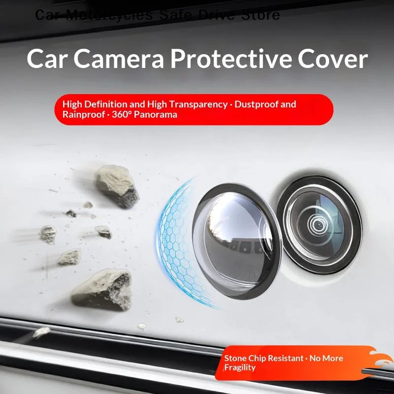 Universal Car Camera Lens Protector Rear View Backup Cover 360