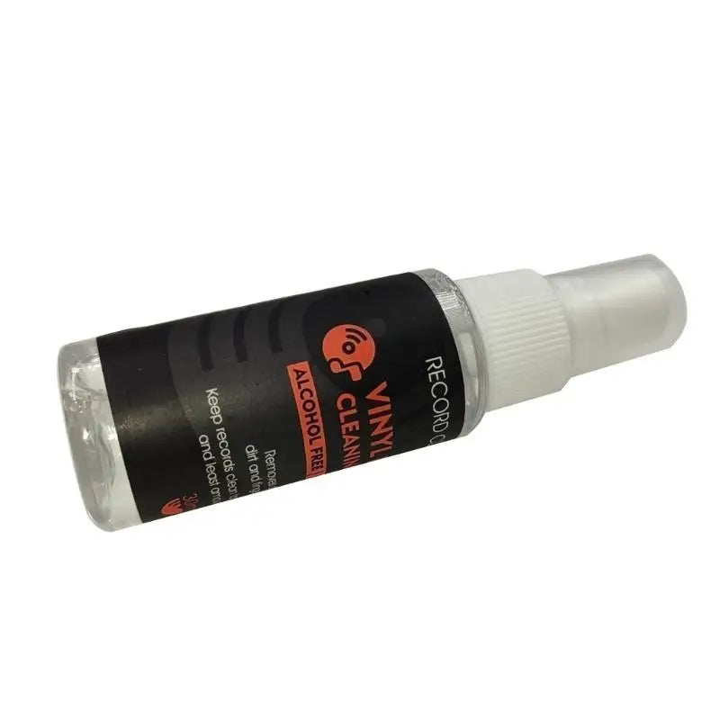 652F Quality Vinyls Record Cleaning Set 30ml Cleaning Fluid with Microfiber Cloth for Enhances Audios Claritys Cleaner Zpaxo