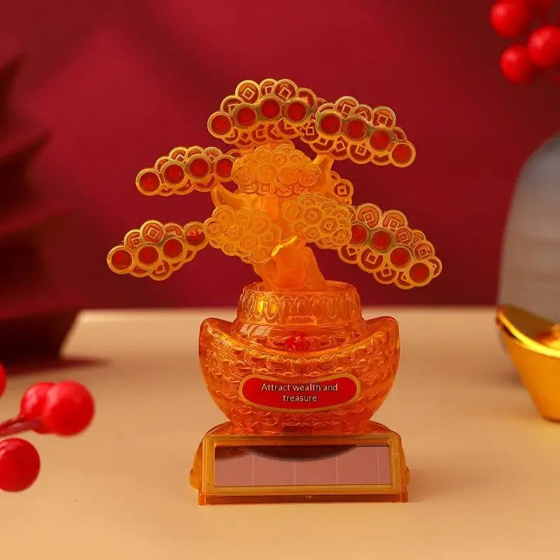 1Pcs Prosperity Sculpture Centerpiece Treasure Basin Statue For Office Shelf Desk Tabletop Art Craft Ornament Home Decorations Zpaxo A4