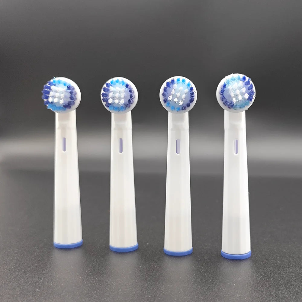 4/8/16/40/80pcs Set Electric Toothbrush Head Replacement For Oral B Sensitive Brush Alternative Heads D25 D30 D32 D18 YM-EB17 Zpaxo