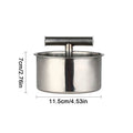 6/12 Hole Manual Meatball Machine Multifunctional Stainless Steel Meat Maker Home Kitchen Meatball Mold Meatball Making Set Zpaxo 6 Holes
