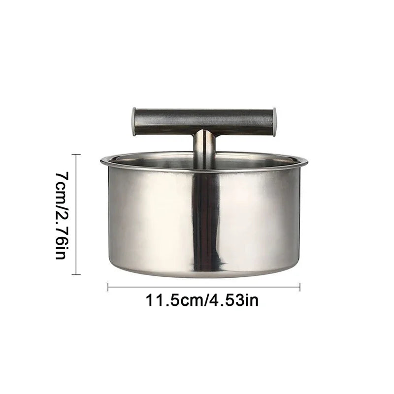 6/12 Hole Manual Meatball Machine Multifunctional Stainless Steel Meat Maker Home Kitchen Meatball Mold Meatball Making Set Zpaxo 6 Holes