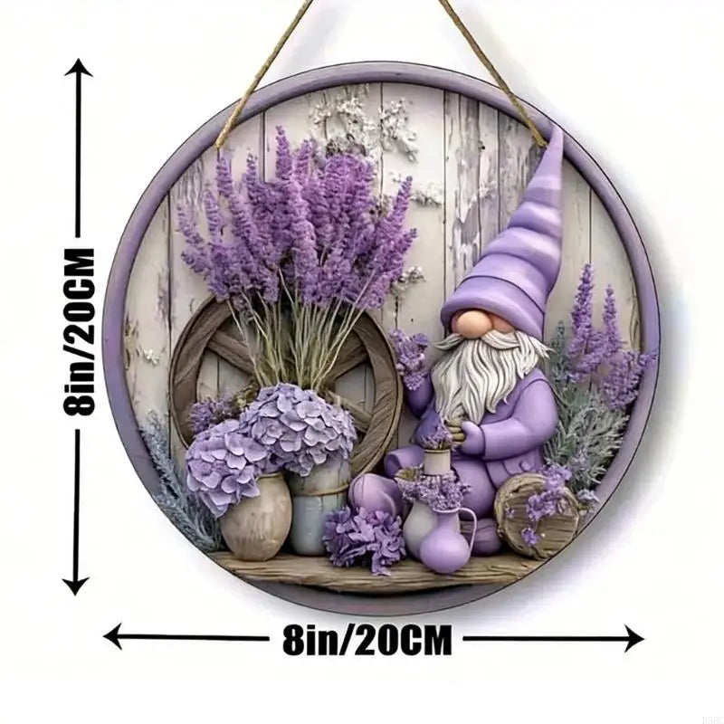 Wooden Welcome Sign Cowboy Hat Design Home Entrance Garden Yard Decors