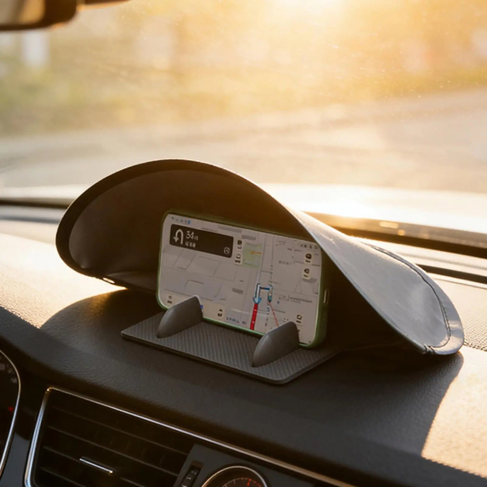 Car Smartphone Sunshade Anti-glare Folding Shield Sun Automotive SUV
