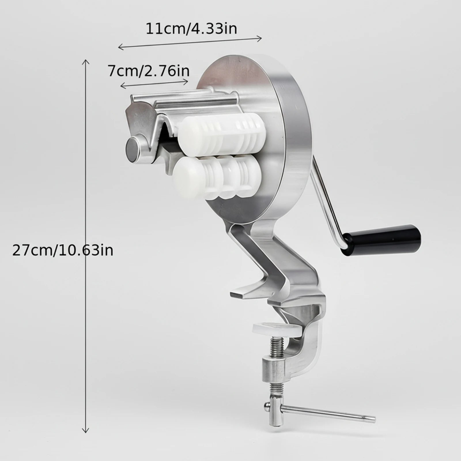 Manual Cavatelli Maker Machine Hand Crank Gnocchi Maker for Authentic Italian Pasta Zpaxo