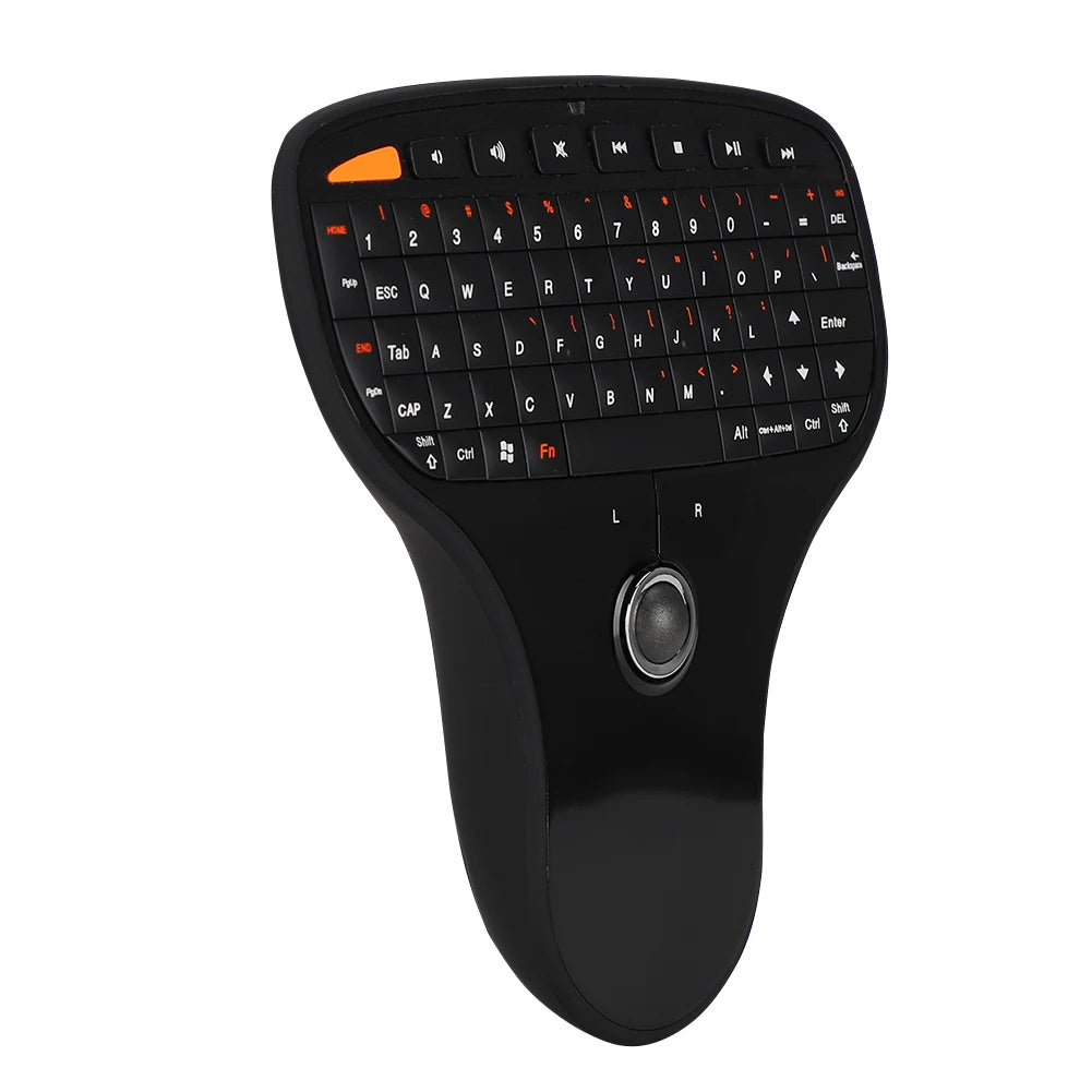 Wireless Keyboard N5901 QWERTY Trackball Mini USB Multimedia TV
