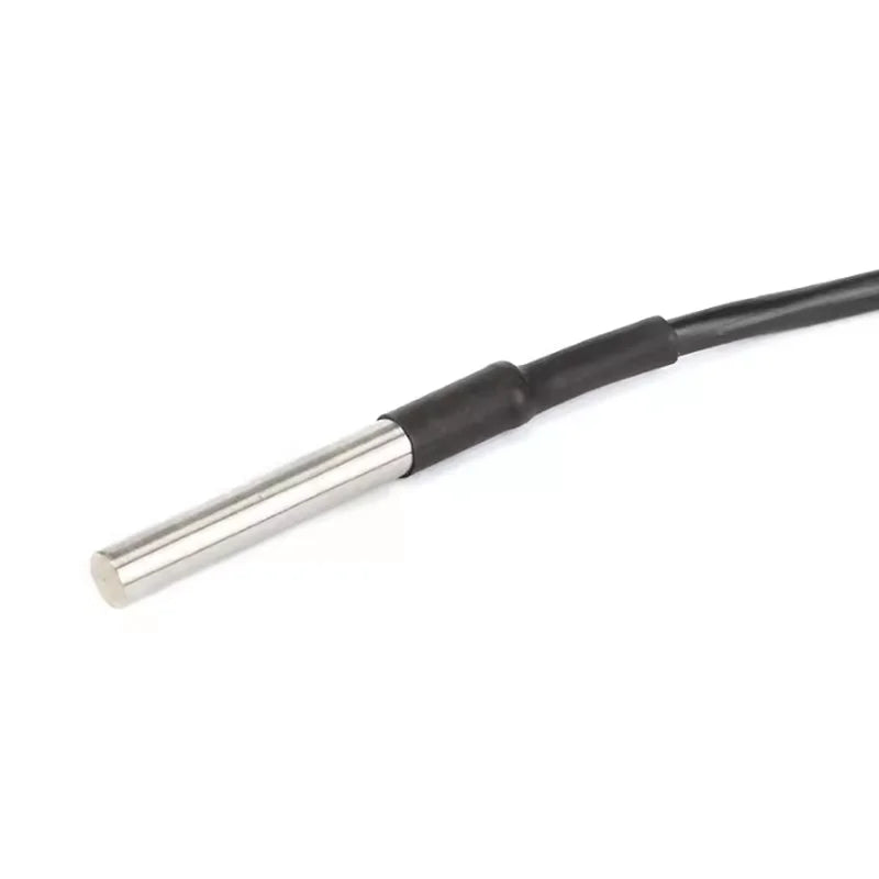 Stainless steel encapsulated waterproof DS18b20/LM35DZ temperature probe temperature sensor waterproof wire Zpaxo