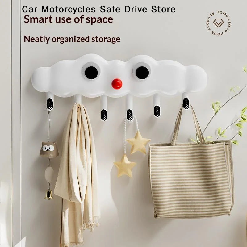 MCute Cloud-shaped Over-the-door Clothes Hanger Multipurpose