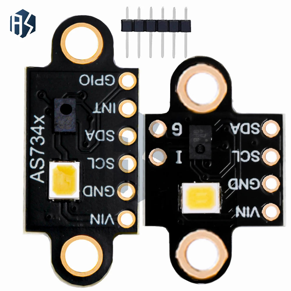 AS7341 AS734x Visible Spectral Sensors Module Color Temperature illuminance High Accuracy Color Detection For Arduino Zpaxo