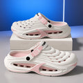 Men's Hollow Slippers Indoor Outdoor Women's Sandals Beach Non-slip
