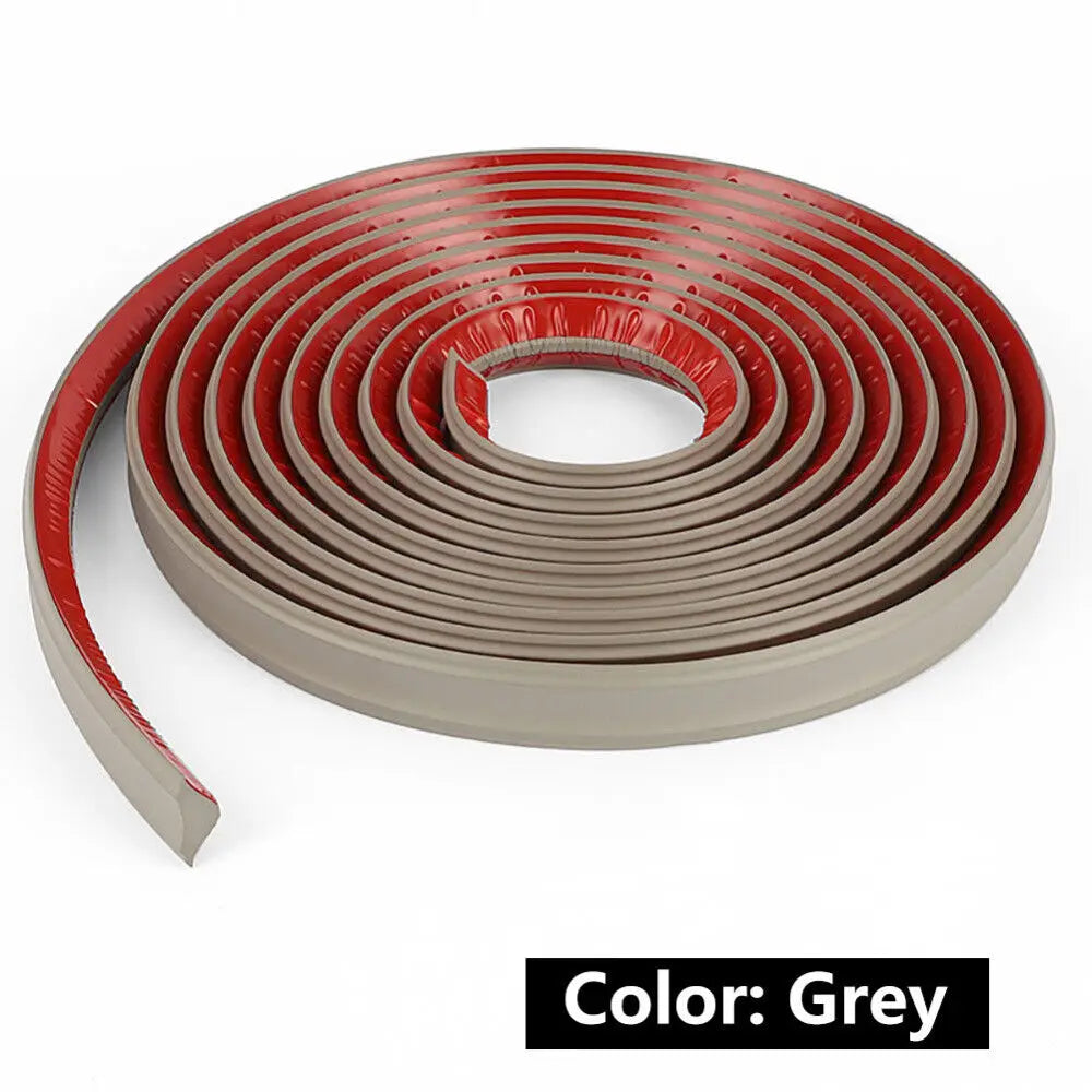 5M Self-Adhesive PVC Corner Trim Molding Strip | Skirting Line Corner Trim Strip Zpaxo