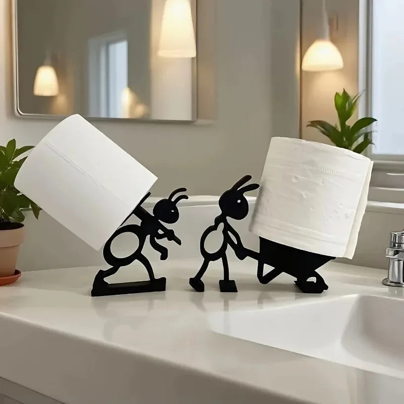 Cute Animal Tissue Holder – Minimalist Paper Roll Holder Gift Toilet Paper Holder Zpaxo