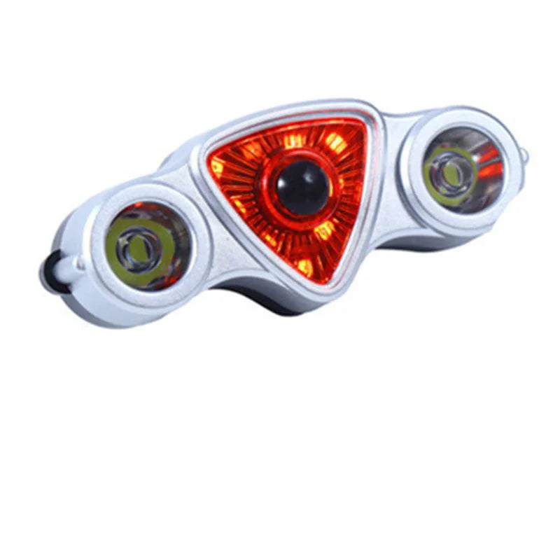 Bicycle Tail Lights USB Charging Cycling Night Riding Warning outdoor Road Mountain Bike Colorful Tail Lights Bicycle Accessorie Zpaxo Red