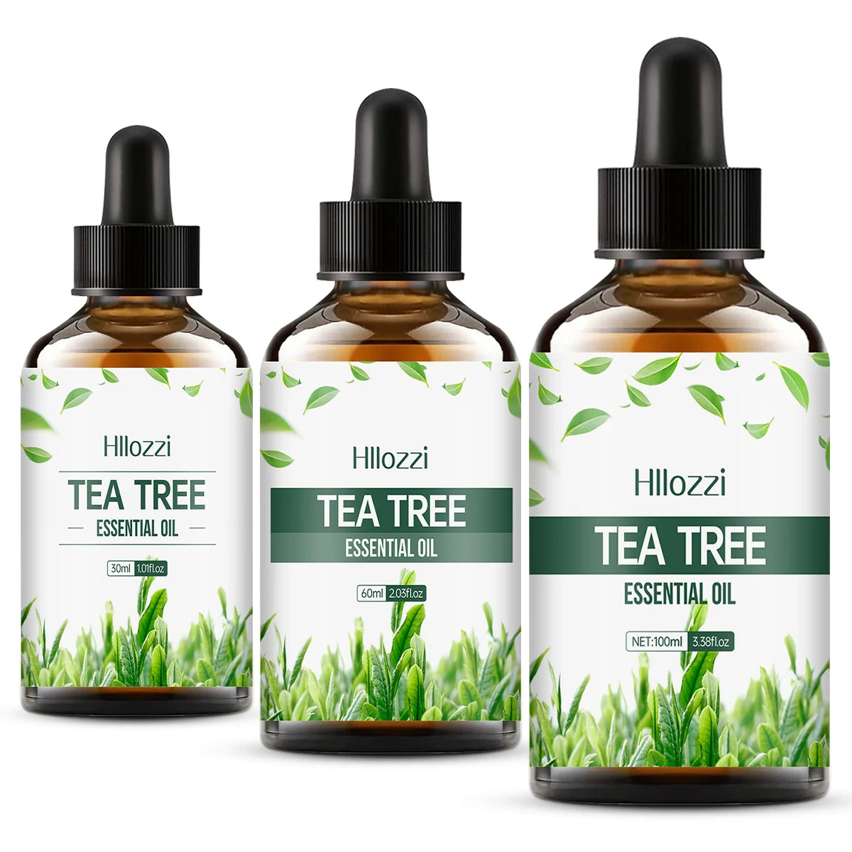 100ml/60ml/30ml tea tree essential oil for body care, hair care, facial care, hydration, aromatherapy, humidifier Aromatherapy Zpaxo
