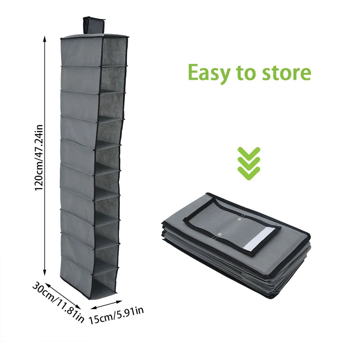 Multi Layer Hanging Bag Drawer Box Storage Universal Wardrobe Cloth Underwear Organizer Hanger Bag Household Supplies Shoe Rack Zpaxo Type A-1