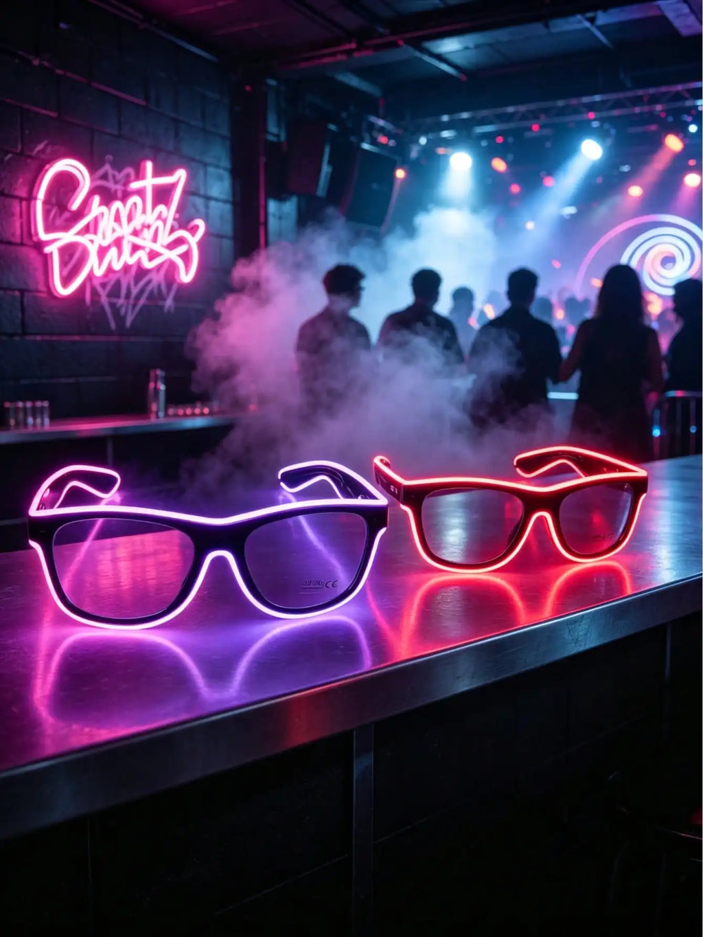 Party Battery Box Light-up Glasses Batteries Not Included