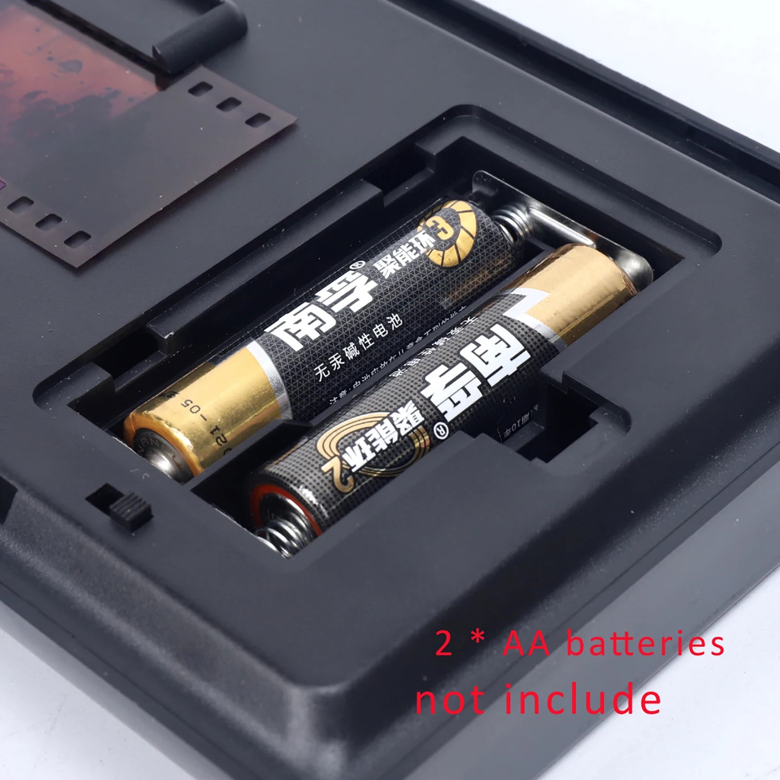 Film Scanner Mobile Film and Slide Scanner for 35mm/135mm Negatives Slides Foldable Novelty Scanner with LED Backlight Free APP Zpaxo