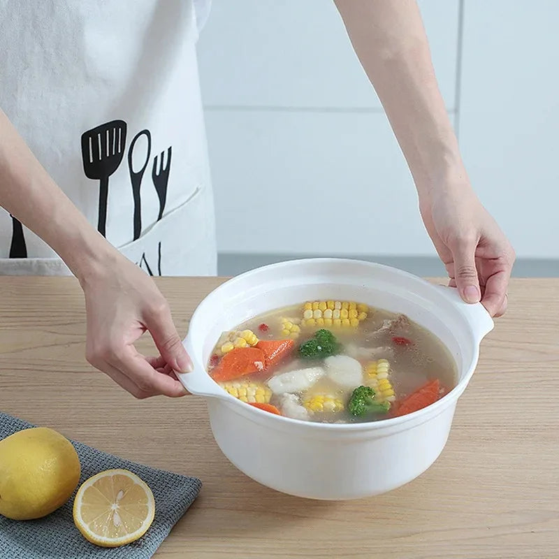 Microwave Oven Special Box Heated Soup Pot Rice Steamed Buns Lid
