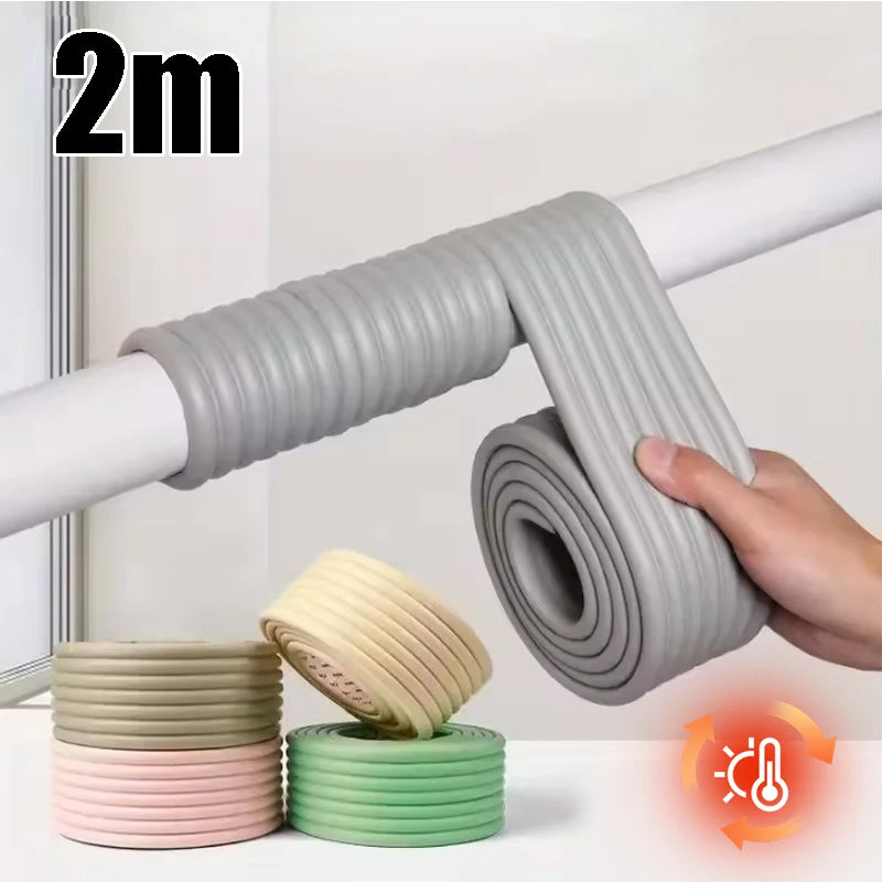 Self-adhesive Thickened Sponge Foam Pipe Insulation Wrap Professional