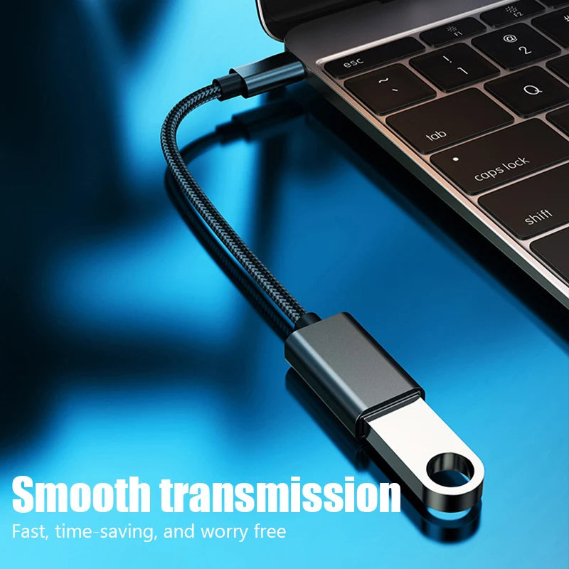Type-c USB 3 0 OTG Adapter Cable Samsung S20 S10+ Xiaomi Mi 11 Zpaxo