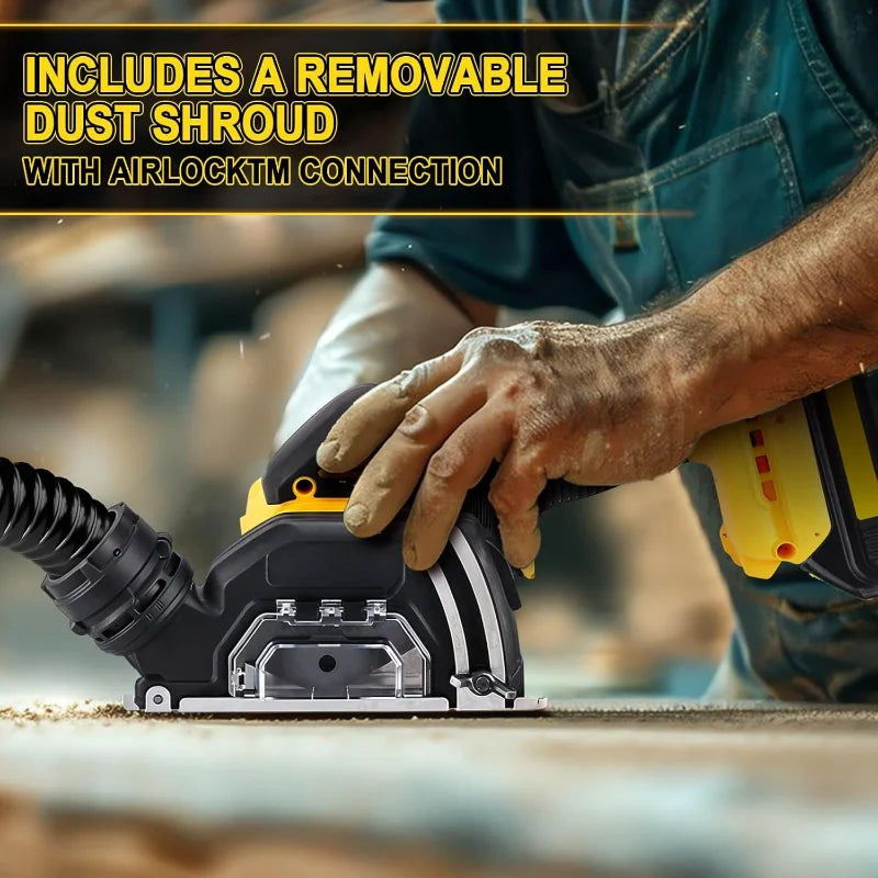 Fit DeWALT 20V Battery Cordless Angle Grinder Handle CUT OFF Electirc