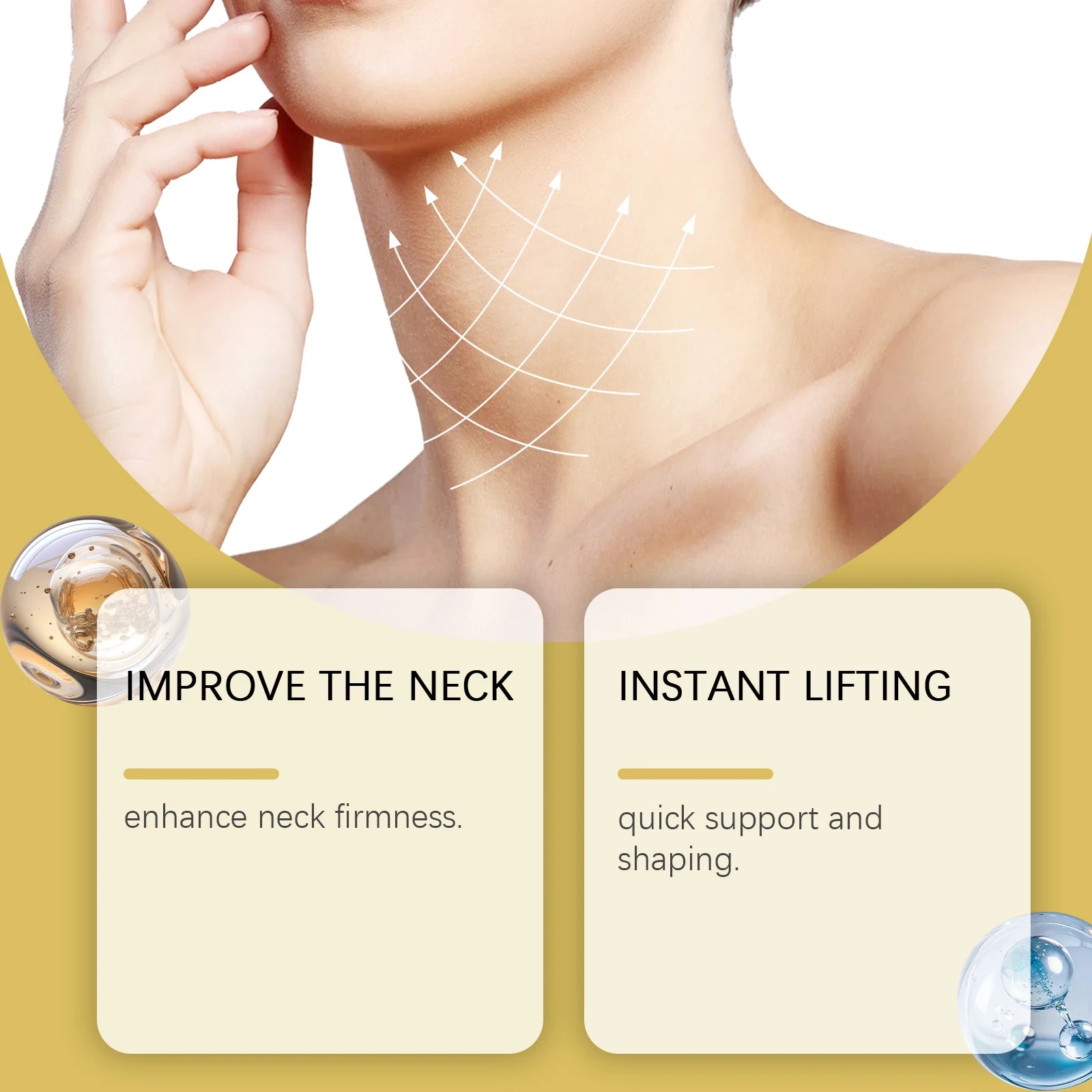 Jaysuing Neck Lifting Patch – Firm Skin & Reduce Wrinkles (5 PCS) Neck Firming Patch Zpaxo
