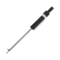 6mm Thickness Brake Pad Thickness Gauge 0.2 Inch Thickness Convenient Brake Pad Tester Automotive Measurement Pen Ruler Design Zpaxo Black
