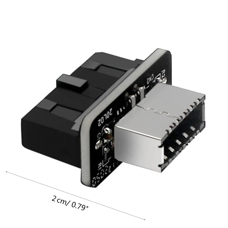 USB 3 0 Type-e Female 19-Pin Male Adapter Internal Motherboard