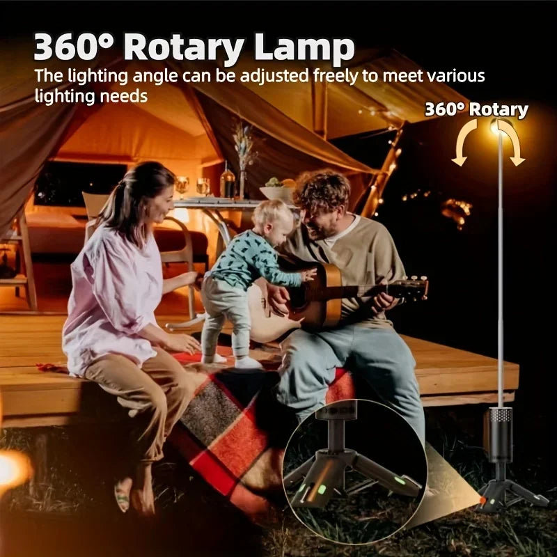 ESMARTER 8000mAh Telescopic Camping Lantern | LED Rechargeable