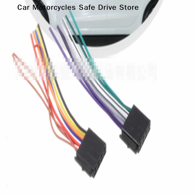 CM1 Pair Universal Adapters Wire Harness Adapter Female ISO Wiring