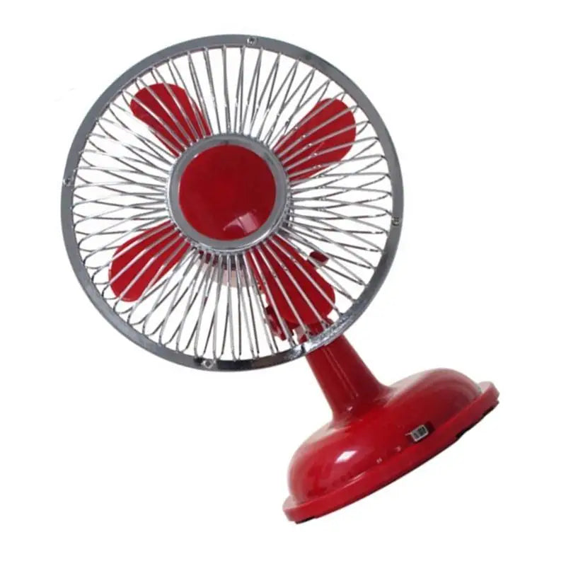 652F Desk Fan 2 Speed USB/AA Battery Adjust Oscillating Table Fan Gift Choice Zpaxo