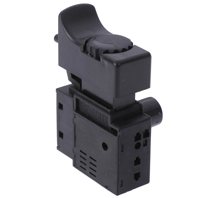 FA2-6/1BEK Trigger Button Switch Power Tool 6A 250V 5E4 Controlling Electric Drill Gadgets Hardware Lock On Zpaxo