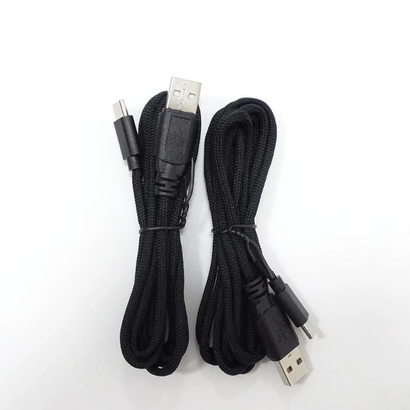 DIY USB Type C Mouse Line,1.8m USB Mouse Charging Cable Black Mouse and Keyboard Wire Replacement Repair Part Zpaxo