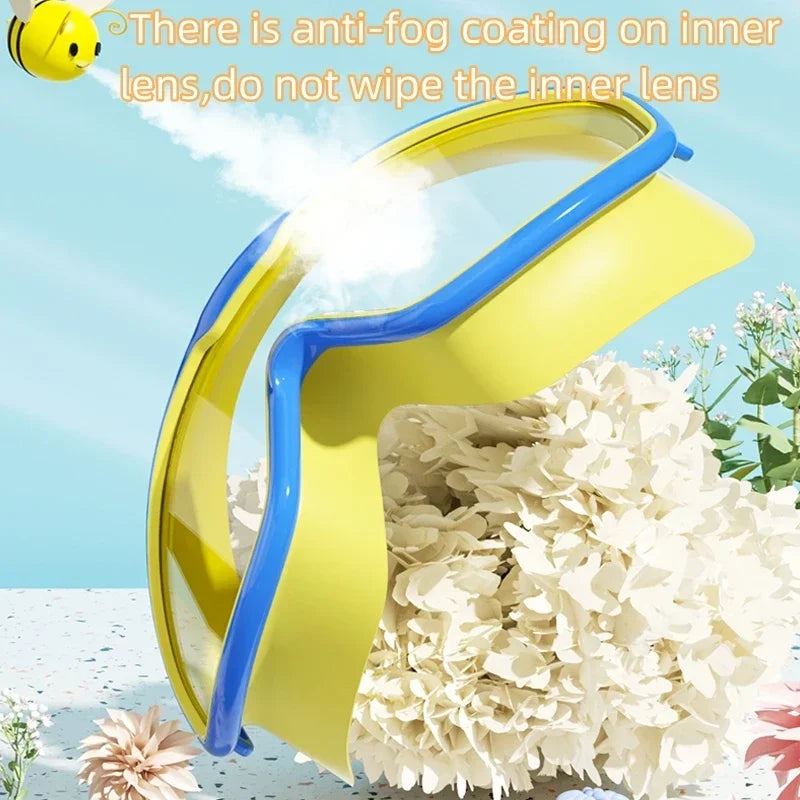 Summer Big Frame Swimming Goggles Kids&adults Anti-fog No Leak Clear