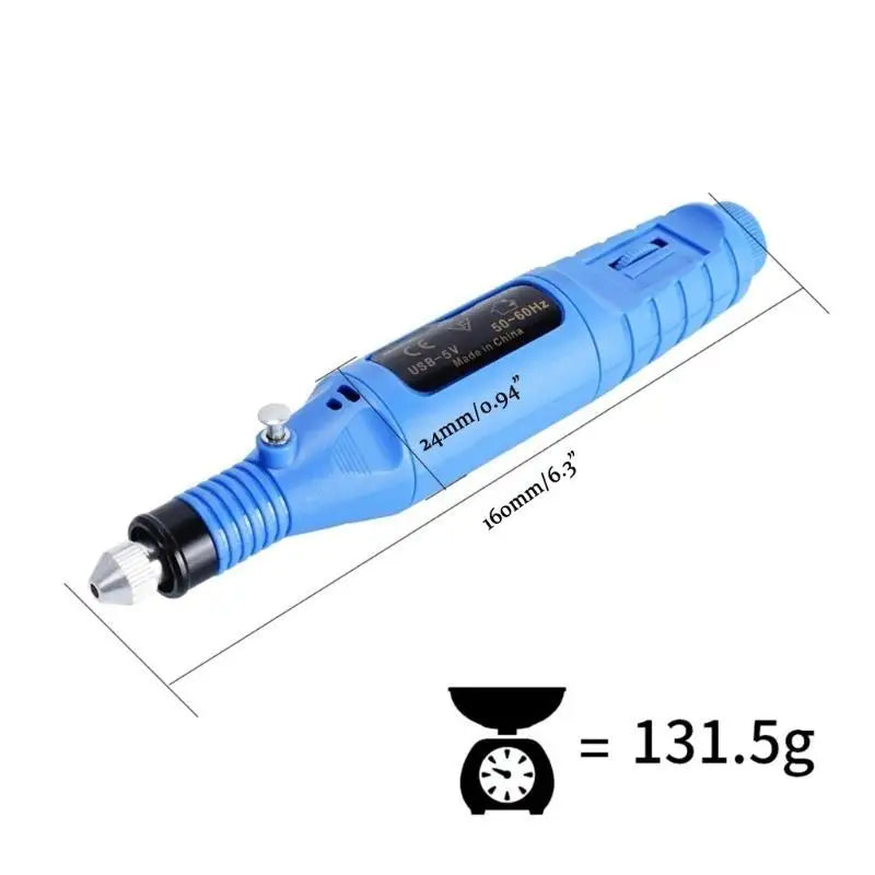 652F Sander 4Speed Electrical Drill Pen for 3D Printing Polish Cleaning Zpaxo