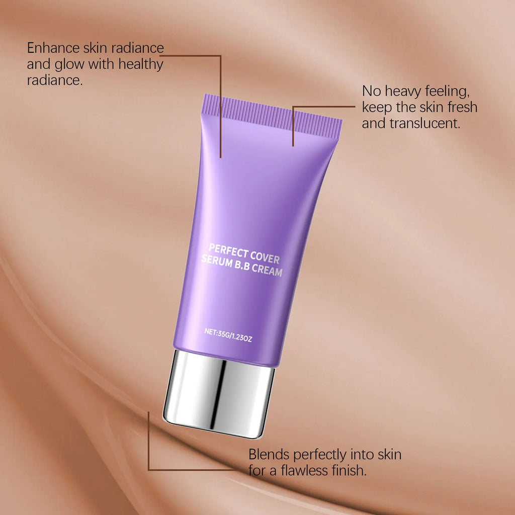 Perfect Cover BB Cream – Concealer, Hyaluronic Acid & SPF BB Cream Concealer Zpaxo