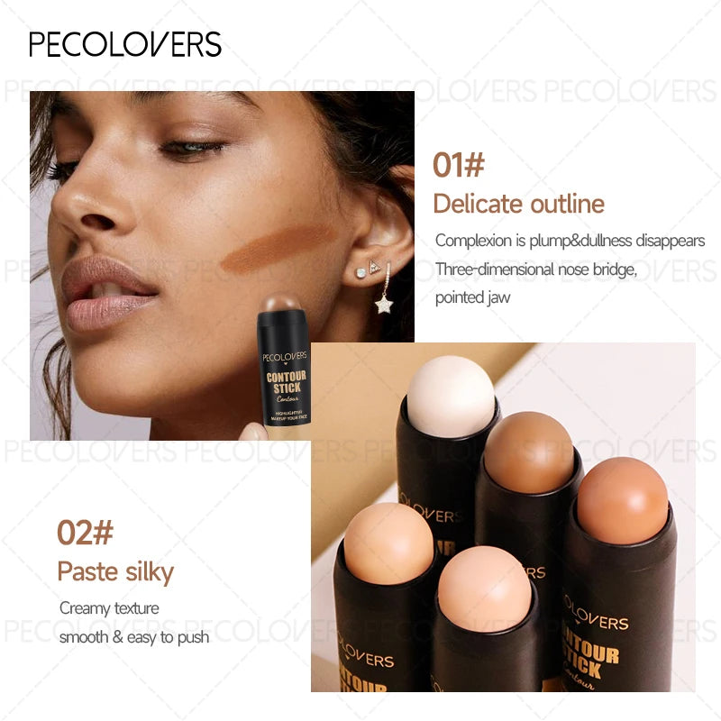 Multi-functional Contouring Foundation Stick Full Coverage Matte Zpaxo