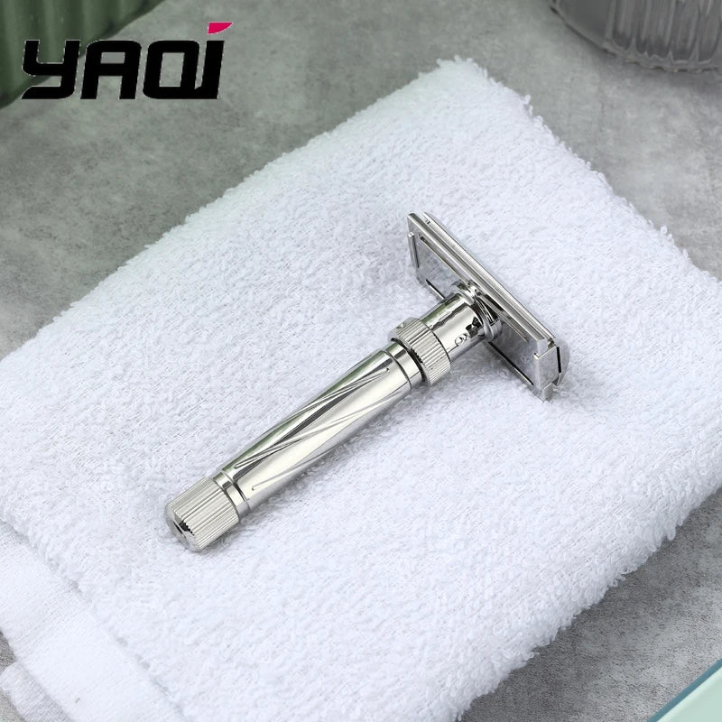 Yaqi Ultima Adjustable Stainless Steel Safety Razor for Men Safety Razor Zpaxo