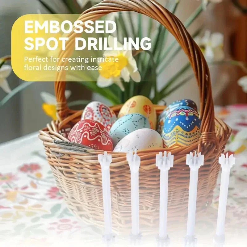 Flower Floral Dotting Tools Set Dot Painting Pen Embossing Tool Art Stamp Pen DIY Graffiti Flowers Butterflies Moon Pattern Zpaxo