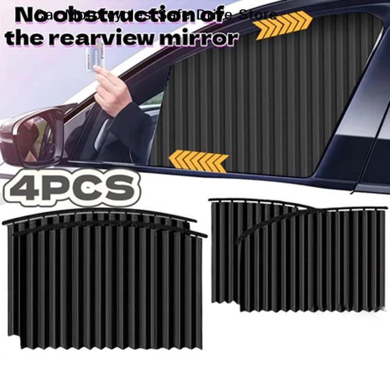 Magnetic Curtain Protectors Side Window Sunshades UV Protection